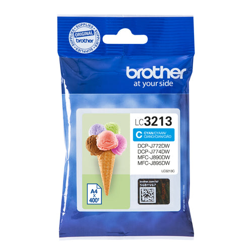Brother LC-3213C ink cartridge Original High (XL) Yield Cyan Brother LC-3213C ink cartridge Original High (XL) Yield Cyan